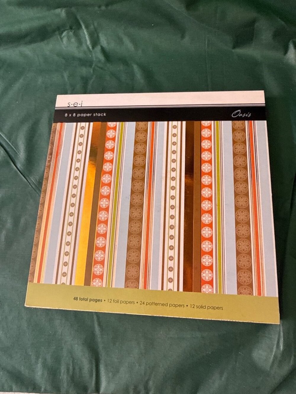 S.e.i 8 x 8 oasis paper stack number 7–13 13
